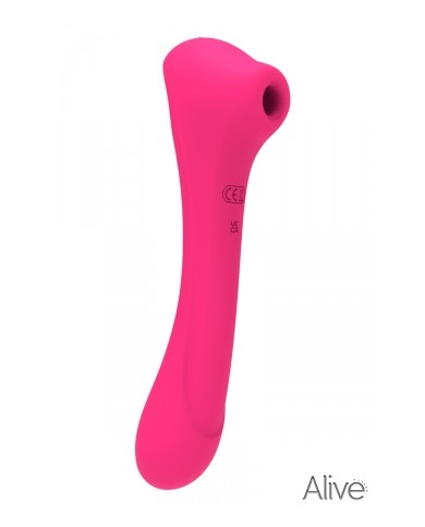 Double stimulateur Quiver rose