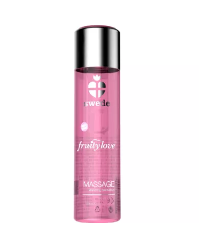 SWEDE - FRUITY LOVE HUILE DE MASSAGE EFFET CHAUFFANT VIN MOUSSEUX FRAISE 120 ML SWEDE - FRUITY LOVE HUILE DE MASSAGE EFFET CHAUFFANT VIN MOUSSEUX FRAISE 120 ML