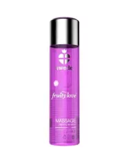 SWEDE - FRUITY LOVE EFFET RÉCHAUFFANT HUILE DE MASSAGE FRAMBOISE ROSE ET RHUBARBE 60 ML