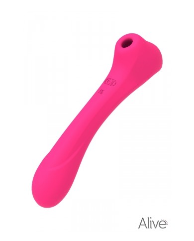 Double stimulateur Quiver rose