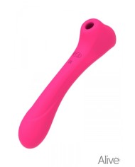 Double stimulateur Quiver rose