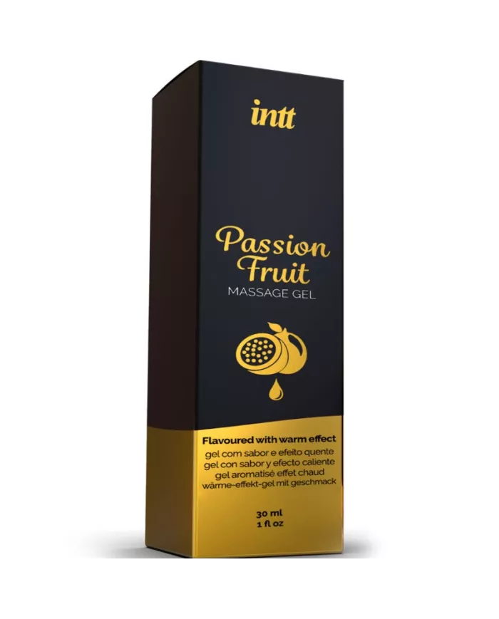 INTT MASSAGE & ORAL SEX - GEL DE MASSAGE SAVEUR FRUIT DE LA PASSION AVEC EFFET CHALEUR INTT MASSAGE & ORAL SEX - GEL DE MASSAGE SAVEUR FRUIT DE LA PASSION AVEC EFFET CHALEUR