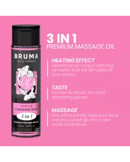 BRUMA - HUILE DE MASSAGE PREMIUM EFFET CHALEUR SAVEUR GOMME 3 EN 1 - 100 ML BRUMA - HUILE DE MASSAGE PREMIUM EFFET CHALEUR SAVEUR GOMME 3 EN 1 - 100 ML