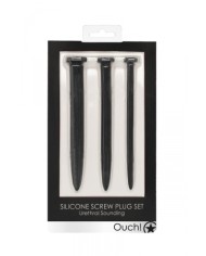 Set de 3 plugs urétraux Grands clous - Ouch!
