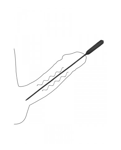 Plug d'urètre vibrant extra long - Ouch!