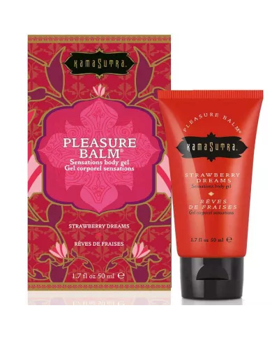 KAMASUTRA - BAUME DE PLAISIR STIMULANT SAVEUR RÊVES DE FRAISE 50ML