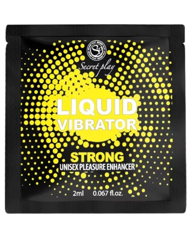 SECRETPLAY - VIBRATEUR UNIDOSE LIQUIDE FORT 2 ML SECRETPLAY - VIBRATEUR UNIDOSE LIQUIDE FORT 2 ML