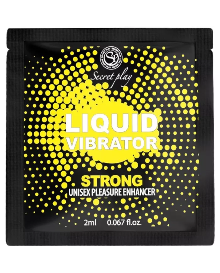 SECRETPLAY - VIBRATEUR UNIDOSE LIQUIDE FORT 2 ML SECRETPLAY - VIBRATEUR UNIDOSE LIQUIDE FORT 2 ML