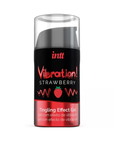 INTT - PUISSANT STIMULANT INTIME GEL VIBRANT LIQUIDE FRAISE 15 ML INTT - PUISSANT STIMULANT INTIME GEL VIBRANT LIQUIDE FRAISE 15 ML