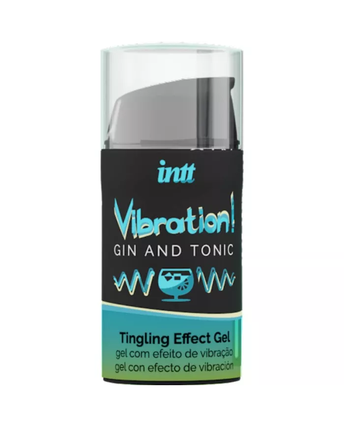 INTT - GEL VIBRATEUR LIQUIDE PUISSANT STIMULANT INTIME GIN & TONIC 15ML INTT - GEL VIBRATEUR LIQUIDE PUISSANT STIMULANT INTIME GIN & TONIC 15ML