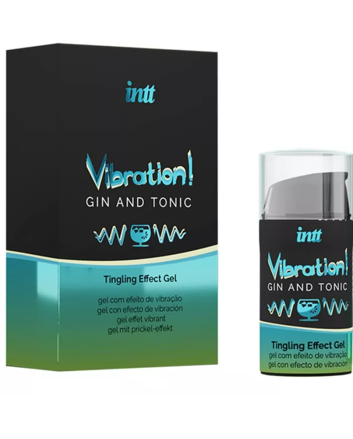 INTT - GEL VIBRATEUR LIQUIDE PUISSANT STIMULANT INTIME GIN & TONIC 15ML INTT - GEL VIBRATEUR LIQUIDE PUISSANT STIMULANT INTIME GIN & TONIC 15ML