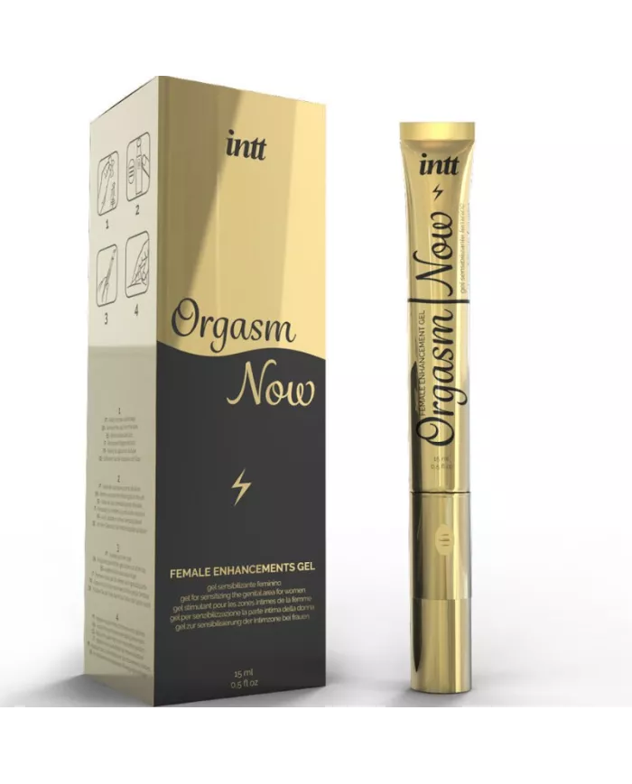 INTT LUBRICANTS - GEL STIMULANT VAGIN INTENSE AVEC APPLICATEUR VIBRATEUR INTT LUBRICANTS - GEL STIMULANT VAGIN INTENSE AVEC APPLICATEUR VIBRATEUR
