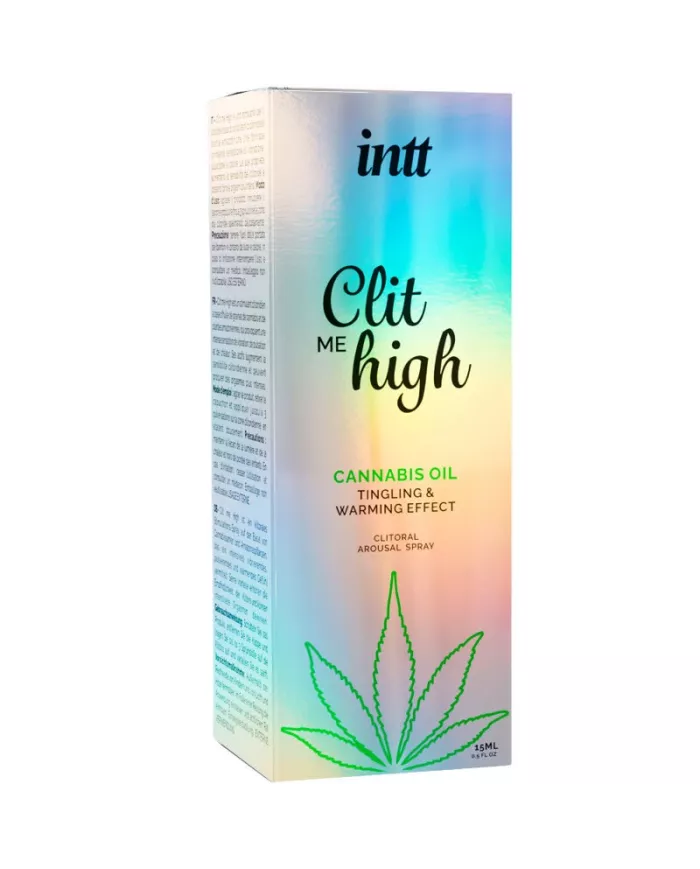INTT RELEASES - CLIT ME HIGH HUILE DE CANNABIS 15 ML INTT RELEASES - CLIT ME HIGH HUILE DE CANNABIS 15 ML