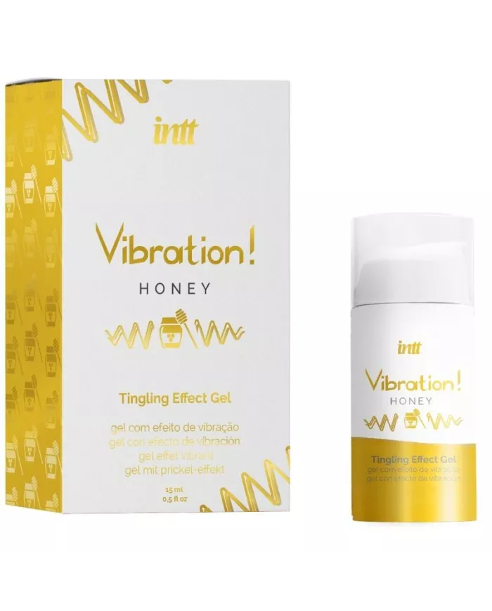 INTT - GEL VIBRATEUR LIQUIDE AU MIEL PUISSANT STIMULANT INTIME 15 ML INTT - GEL VIBRATEUR LIQUIDE AU MIEL PUISSANT STIMULANT INTIME 15 ML