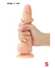 Gode double densité sliding skin S - Strap On Me