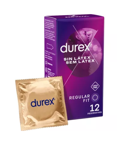 DUREX - PRÉSERVATIFS SANS LATEX 12 UNITÉS DUREX - PRÉSERVATIFS SANS LATEX 12 UNITÉS