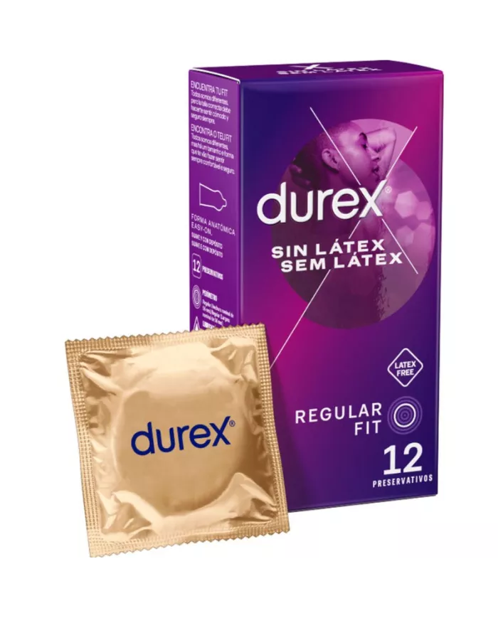 DUREX - PRÉSERVATIFS SANS LATEX 12 UNITÉS DUREX - PRÉSERVATIFS SANS LATEX 12 UNITÉS