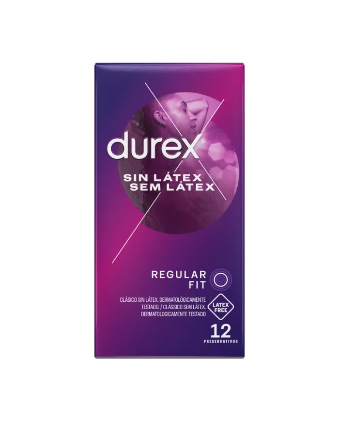 DUREX - PRÉSERVATIFS SANS LATEX 12 UNITÉS DUREX - PRÉSERVATIFS SANS LATEX 12 UNITÉS