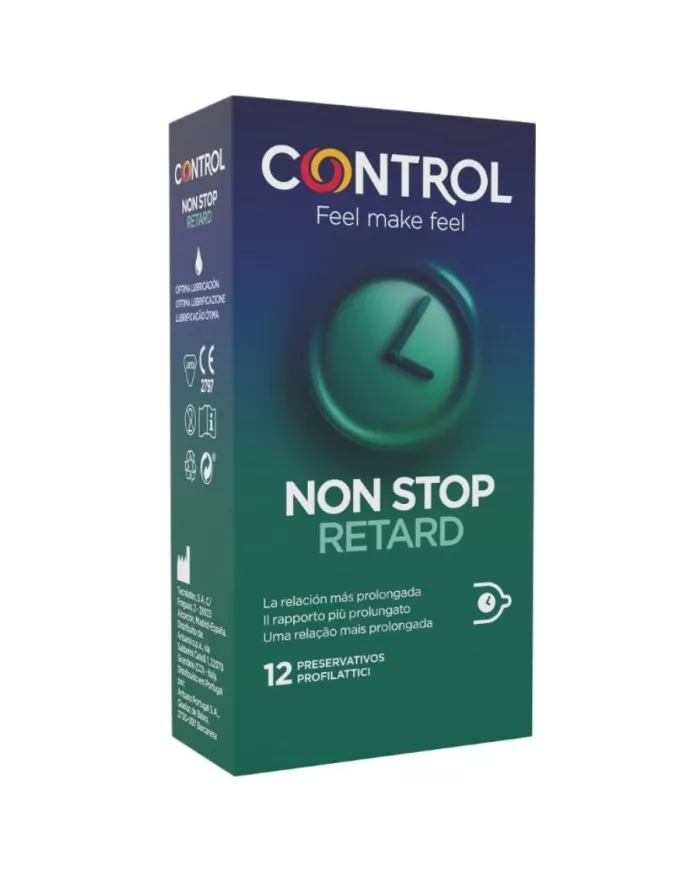 CONTROL - NON STOP RETARD CONDOMS 12 UNITS CONTROL - NON STOP RETARD CONDOMS 12 UNITS