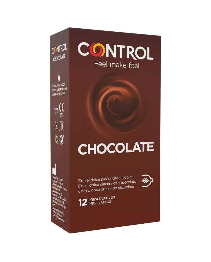 CONTROL - ADAPTA CHOCOLATE CONDOMS 12 UNITS CONTROL - ADAPTA CHOCOLATE CONDOMS 12 UNITS