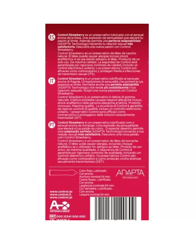 CONTROL - ADAPTATION FRAISE 12 UNITÉS