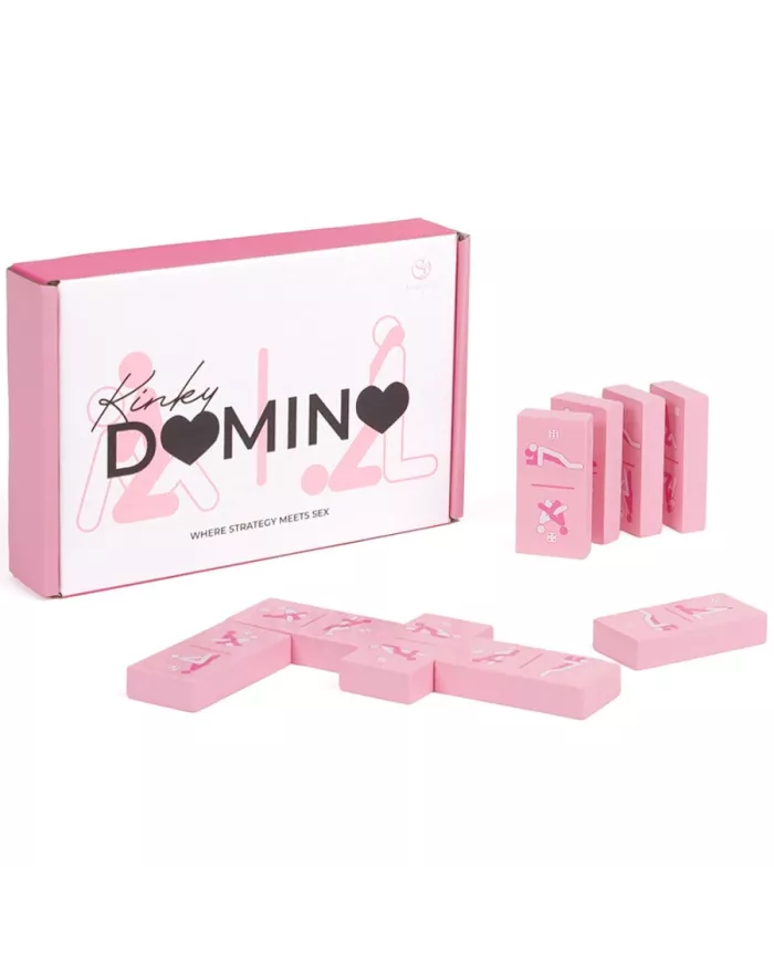 SECRETPLAY - JEU DE DOMINOS EN BOIS KINKY SECRETPLAY - JEU DE DOMINOS EN BOIS KINKY
