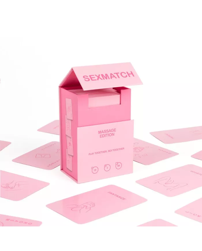 SECRETPLAY - JEU SEXMATCH ÉDITION MASSAGE SECRETPLAY - JEU SEXMATCH ÉDITION MASSAGE