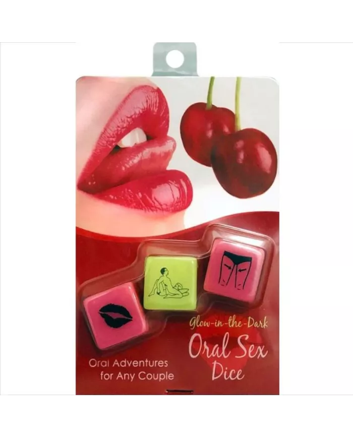KHEPER GAMES - JEU DE DÉS DE SEXE ORAL AVEC GLOW IN THE DARK KHEPER GAMES - JEU DE DÉS DE SEXE ORAL AVEC GLOW IN THE DARK