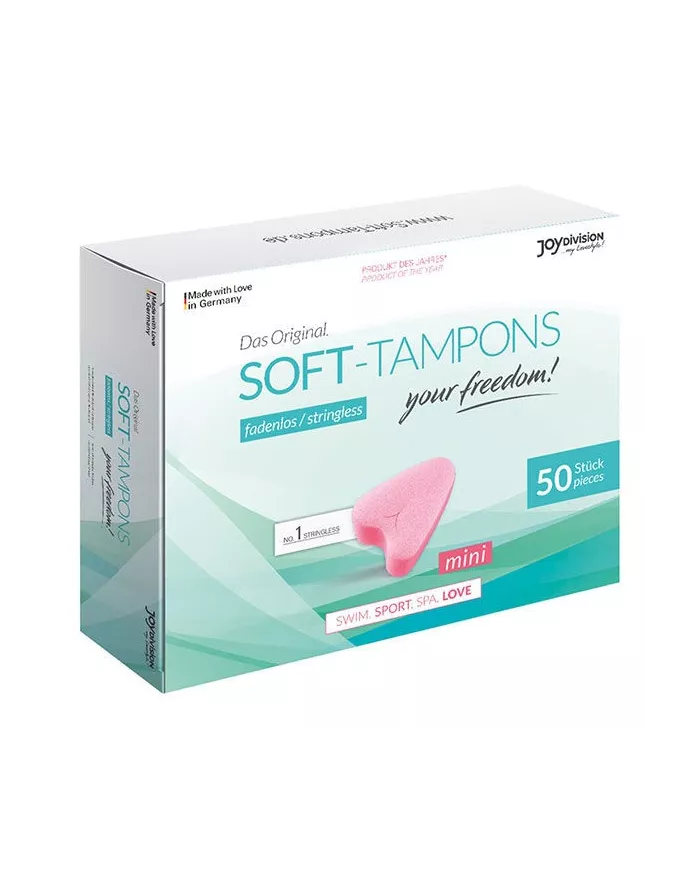 JOYDIVISION SOFT-TAMPONS - ORIGINAL SOFT-TAMPONS MINI X 50 UNITÉS JOYDIVISION SOFT-TAMPONS - ORIGINAL SOFT-TAMPONS MINI X 50 UNITÉS