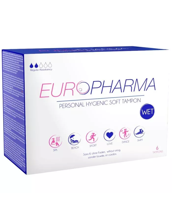 EUROPHARMA - TAMPONS D'ACTION 6 UNITÉS EUROPHARMA - TAMPONS D'ACTION 6 UNITÉS