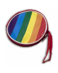 PRIDE - PORTE-MONNAIE RONDE DRAPEAU LGBT PRIDE - PORTE-MONNAIE RONDE DRAPEAU LGBT
