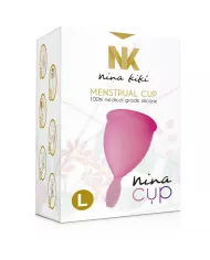 NINA KIKÍ - COUPE MENSTRUELLE ROSE - TAILLE L NINA KIKÍ - COUPE MENSTRUELLE ROSE - TAILLE L