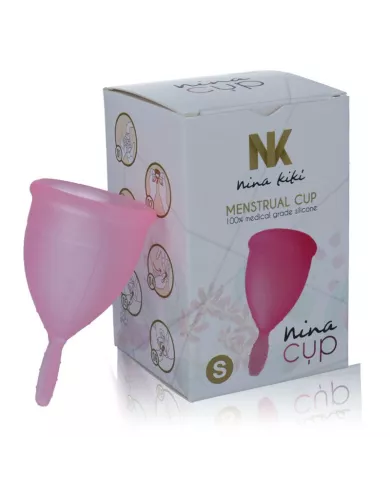 NINA KIKÍ - COUPE MENSTRUELLE ROSE - TAILLE S NINA KIKÍ - COUPE MENSTRUELLE ROSE - TAILLE S