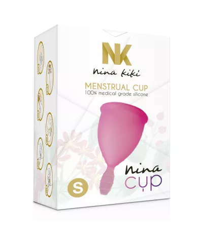 NINA KIKÍ - COUPE MENSTRUELLE ROSE - TAILLE S NINA KIKÍ - COUPE MENSTRUELLE ROSE - TAILLE S