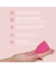 INTIMICHIC - COUPE MENSTRUELLE EN SILICONE MÉDICALE - TAILLE L