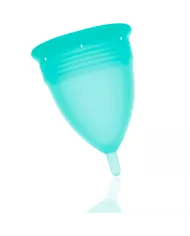 STERCUP - COUPE MENSTRUELLE EN SILICONE FDA AIGUE-MARINE - TAILLE S STERCUP - COUPE MENSTRUELLE EN SILICONE FDA AIGUE-MARINE - TAILLE S