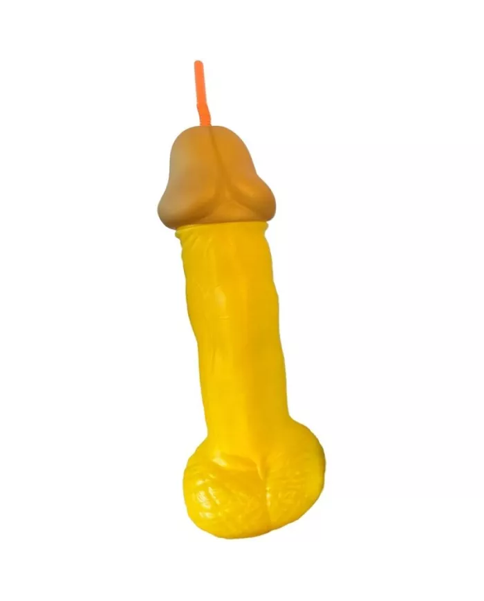 DIABLO PICANTE - COUPE PÉNIS EN PLASTIQUE JAUNE DIABLO PICANTE - COUPE PÉNIS EN PLASTIQUE JAUNE