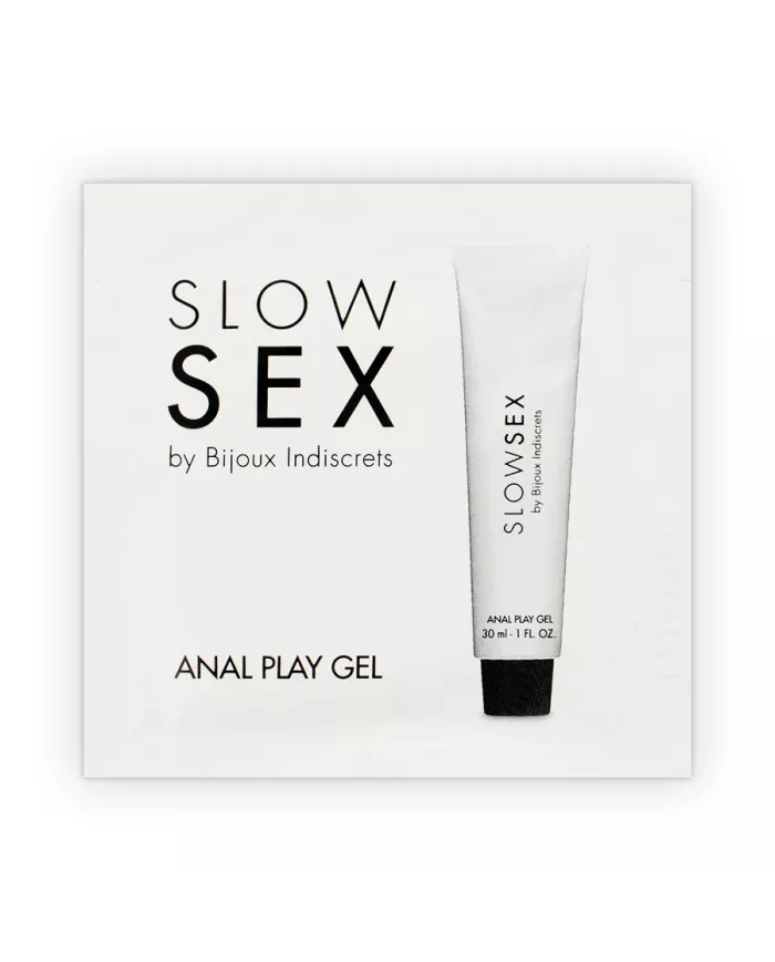 BIJOUX - SLOW SEX ANAL PLAY GEL DE STIMULATION ANALE UNIQUE DOSE BIJOUX - SLOW SEX ANAL PLAY GEL DE STIMULATION ANALE UNIQUE DOSE
