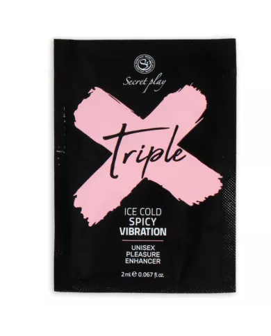 SECRETPLAY - UNIDOSE TRIPLE X INTENSIFICATEUR DE PLAISIR SECRETPLAY - UNIDOSE TRIPLE X INTENSIFICATEUR DE PLAISIR