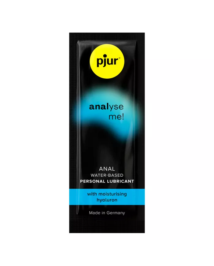 PJUR - ANALYZE ME LUBRIFIANT EAU ANAL 2 ML PJUR - ANALYZE ME LUBRIFIANT EAU ANAL 2 ML