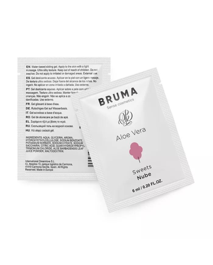 BRUMA - GEL GLISSANT À L''ALOE VERA SAVEUR BONBONS 6 ML