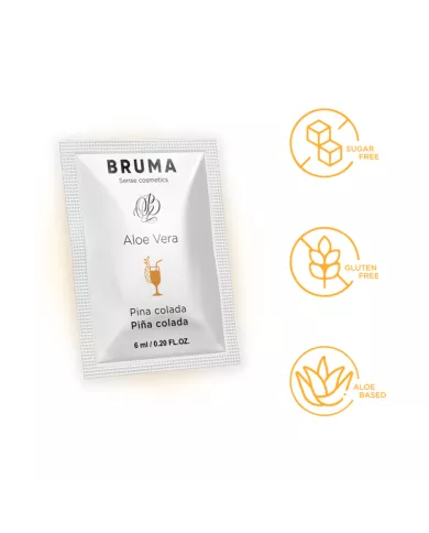 BRUMA - GEL GLISSANT À L''ALOE VERA SAVEUR PINA COLADA 6 ML