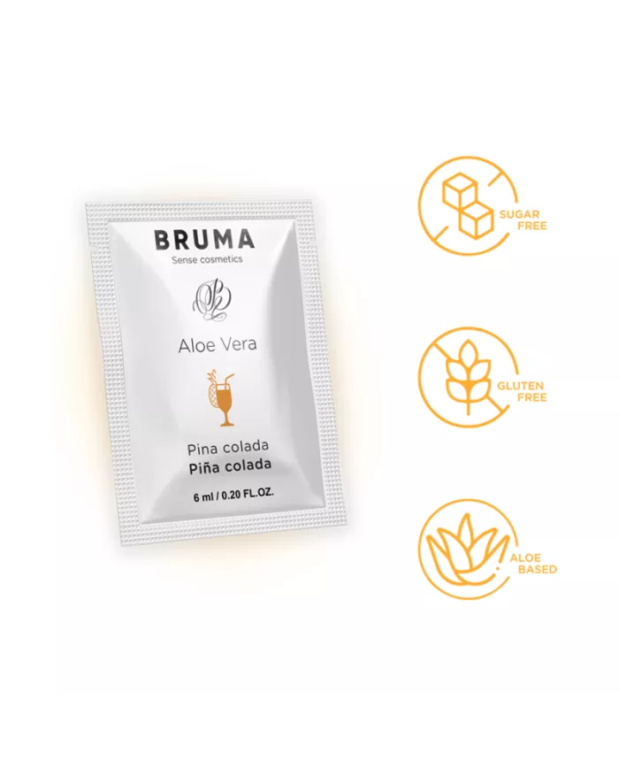 BRUMA - GEL GLISSANT À L''ALOE VERA SAVEUR PINA COLADA 6 ML