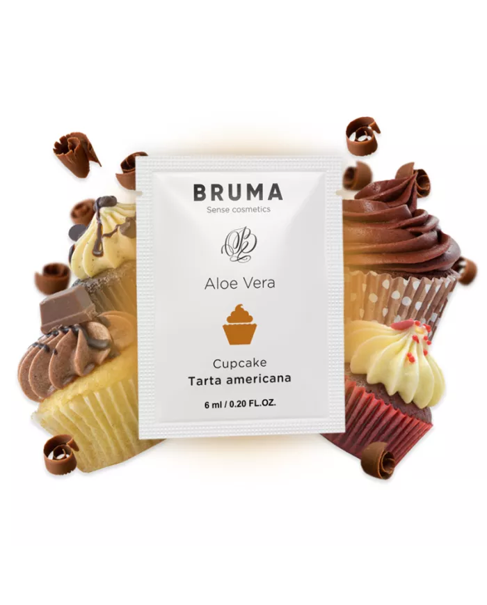 BRUMA - GEL GLISSANT À L''ALOE VERA SAVEUR CUPCAKE 6 ML