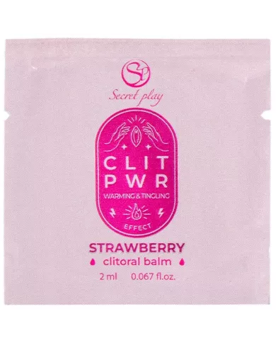 SECRETPLAY - LUBRIFIANT UNIDOSE FRAISE 2 ML SECRETPLAY - LUBRIFIANT UNIDOSE FRAISE 2 ML