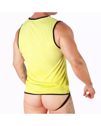 MACHO - T-SHIRT JAUNE S/M