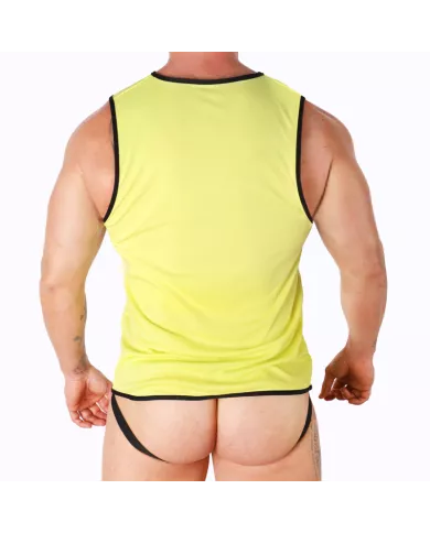 MACHO - T-SHIRT JAUNE S/M