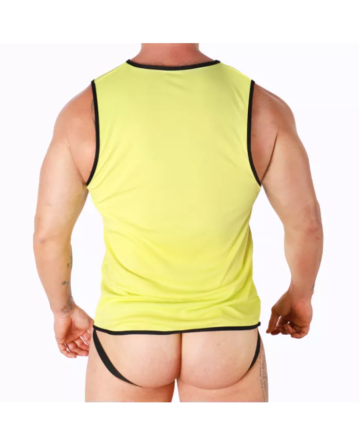 MACHO - T-SHIRT JAUNE L/XL MACHO - T-SHIRT JAUNE L/XL