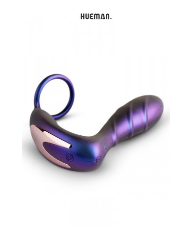 Plug vibrant et cockring Black Hole - Hueman