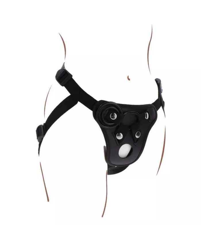 GET REAL - HARNAIS DE PLAISIR  STRAP-ON NOIR GET REAL - HARNAIS DE PLAISIR  STRAP-ON NOIR
